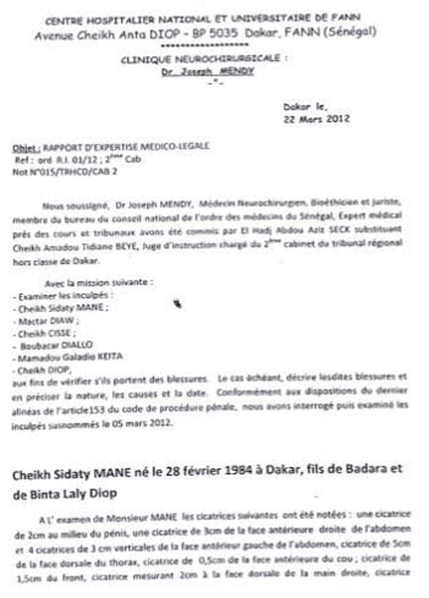 document rapport - Senenews - Actualité au Sénégal, Politique, Économie, Sport